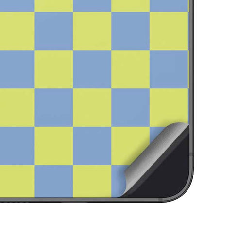 Neon Checkered Galaxy A14 5G Skin